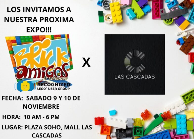 Expo LEGO en Las Cascadas